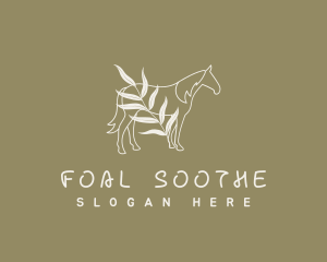 Vintage Horse Farm logo design