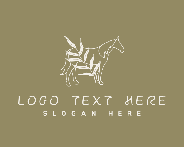 Equestrianism logo example 1