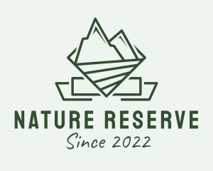 Mountain Nature Camping  logo design