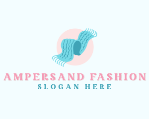 Fashion Scarf Accessory logo design