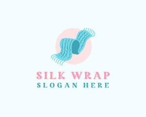 Fashion Scarf Accessory logo design