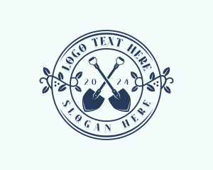 Shovel Garden Planting logo