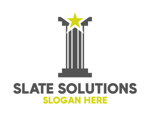 Grey Pillar Star logo
