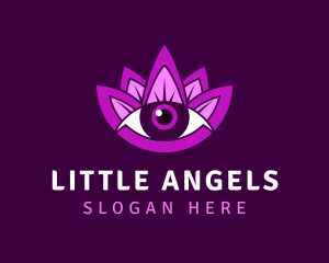 Purple Lotus Eye logo