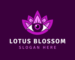 Purple Lotus Eye logo