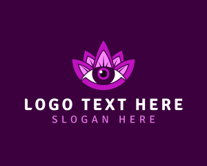 Purple Lotus Eye logo