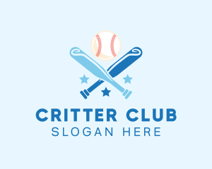 Baseball Bat Club logo design