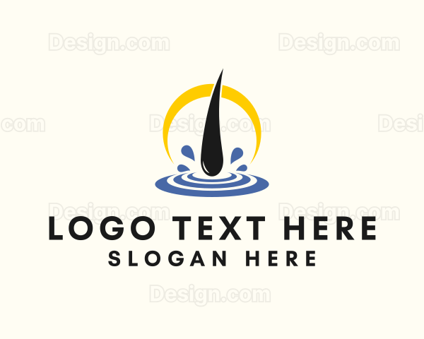 Hair Shampoo Treatment Logo