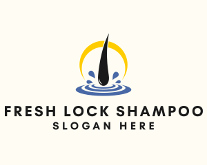 Hair Shampoo Treatment logo design