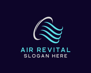 Cold Wind Ventilation logo design