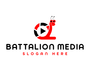 Snail Media Player logo design