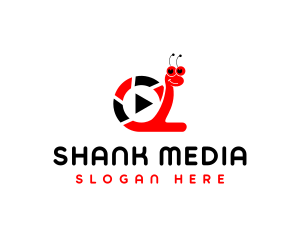 Snail Media Player logo design