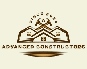 Hammer Carpentry Joinery logo design