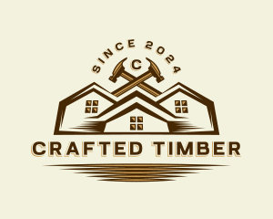 Hammer Carpentry Joinery logo design