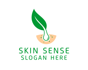 Organic Hair Treatment  logo design