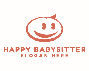 Happy Smile Baby logo design