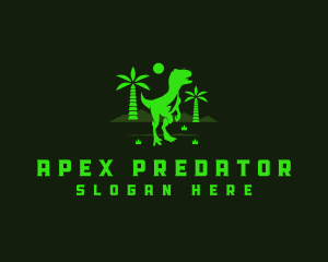 Raptor Dinosaur Park logo design