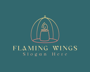 Bird Cage Candle logo design