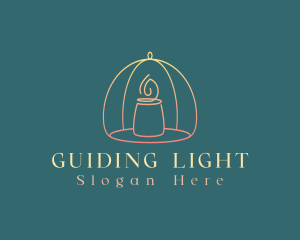 Bird Cage Candle logo design