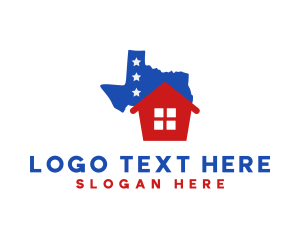 Texas Residential House Logo