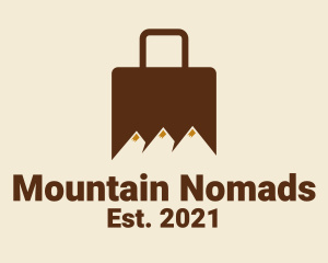 Mountain Peak Luggage  logo design