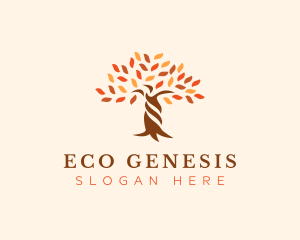 Tree Eco Nature logo design