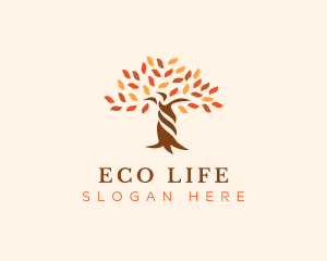 Tree Eco Nature logo design