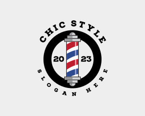 Barbershop Grooming Stylist logo