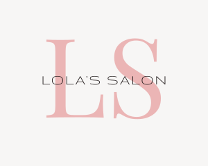 Fashion Salon Cosmetics Boutique logo design