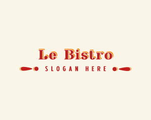 Bistro Pub Restaurant logo design