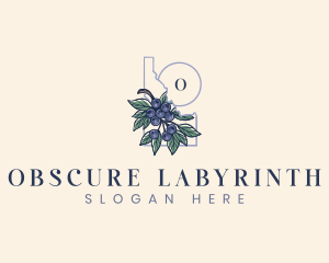 Huckleberry Plant Idaho logo design