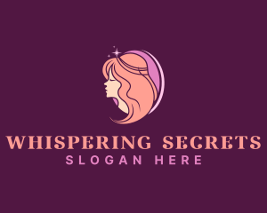 Feminine Goddess Hair logo design