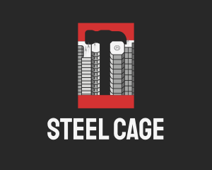 Steel Hammer Building logo design