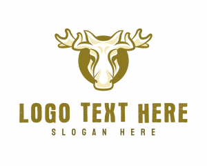 Antler Moose Elk  logo