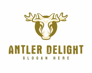 Antler Moose Elk  logo