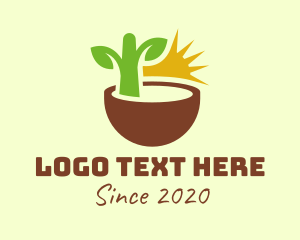 Natural Plant Seedling logo