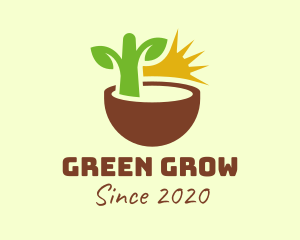 Natural Plant Seedling logo