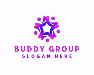 People Community Group logo design