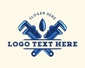 Plumbing Droplet Wrench logo