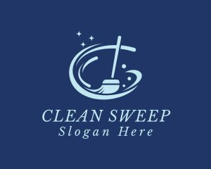 Sparkly Clean Broom logo