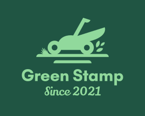 Lawn Mower Gardening logo design