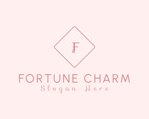 Feminine Diamond Fashion Boutique  logo design