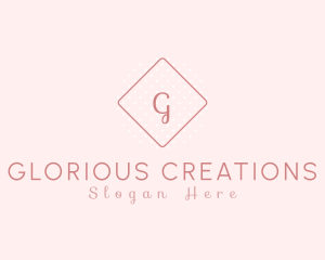 Feminine Diamond Fashion Boutique  logo design