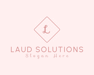 Feminine Diamond Fashion Boutique  logo design