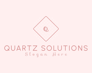 Feminine Diamond Fashion Boutique  logo design