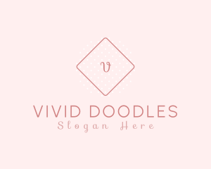 Feminine Diamond Fashion Boutique  logo design