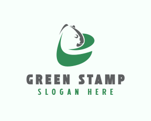 Green Eco Koala  logo design