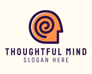 Human Psychology Thinking logo design