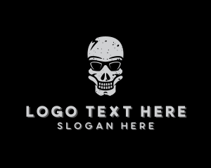 Cool - Cool Sunglasses Skull logo design