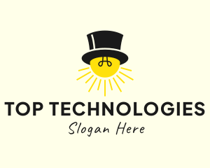 Top Hat Light Bulb logo